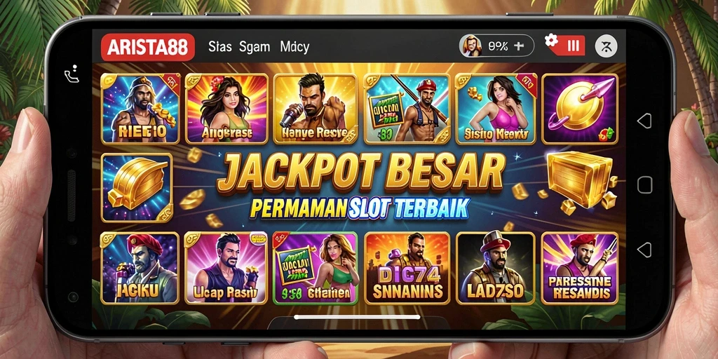Permainan slot menarik dengan jackpot yang besar.