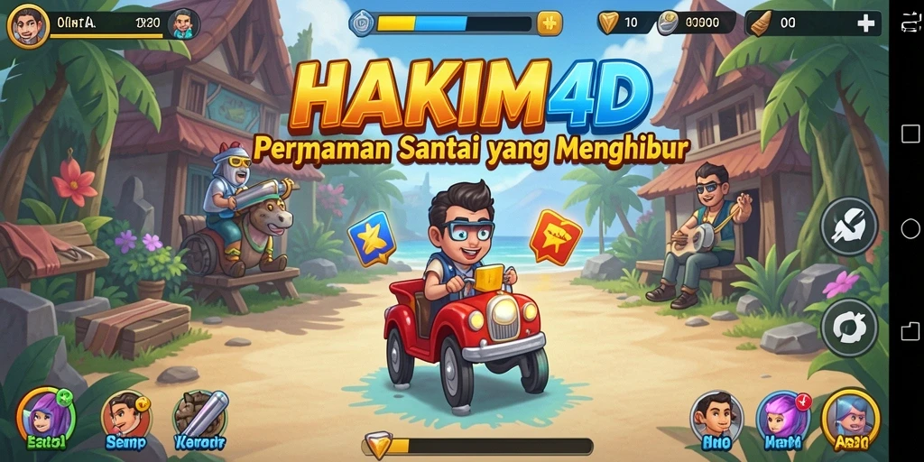 Tampilan gameplay HAKIM4D yang mengasyikkan dan penuh warna.