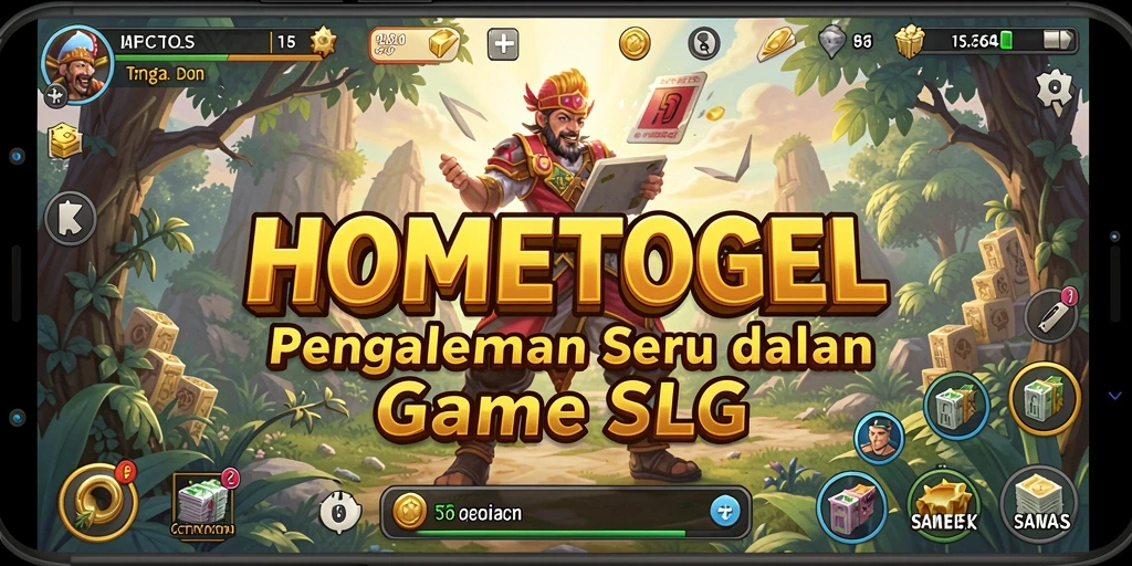 Screenshot HOMETOGEL menampilkan gameplay menarik dan strategis.