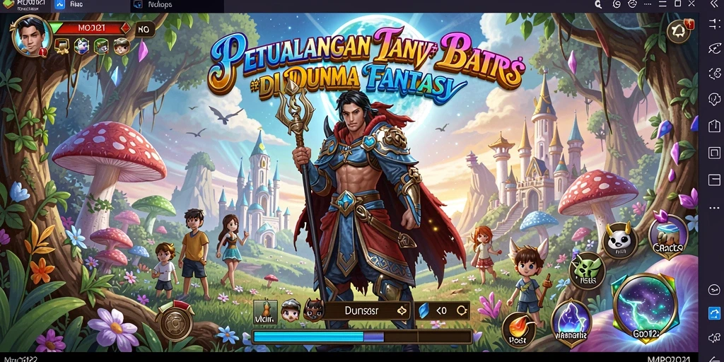Tampilan gameplay seru dalam petualangan MPO2121.