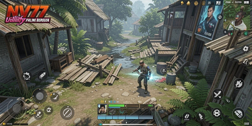 Screenshot NV77 menampilkan antarmuka aplikasi Utility yang intuitif.
