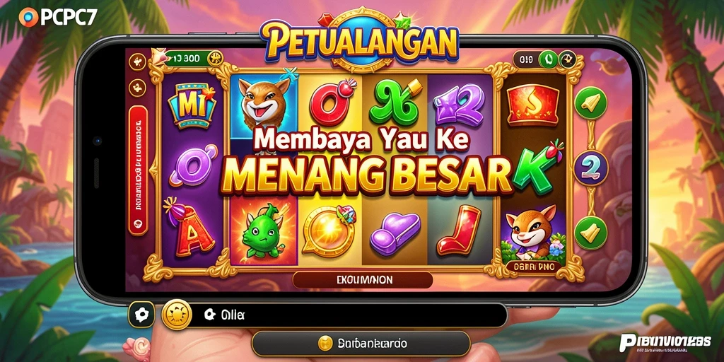 Tampilan gameplay PCPC7 dengan grafik yang memukau dan fitur menarik.