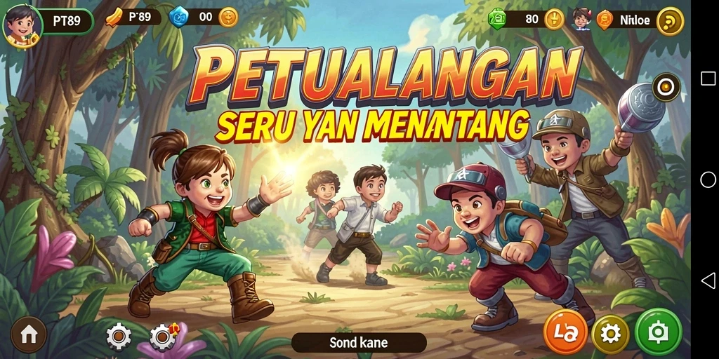 Tampilan menarik dari gameplay PT89 yang menyenangkan dan penuh tantangan.