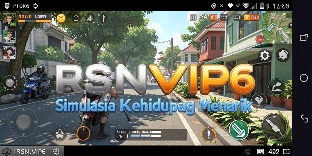 Tampilan gameplay RSNVIP6 yang menarik dalam simulasi kehidupan.