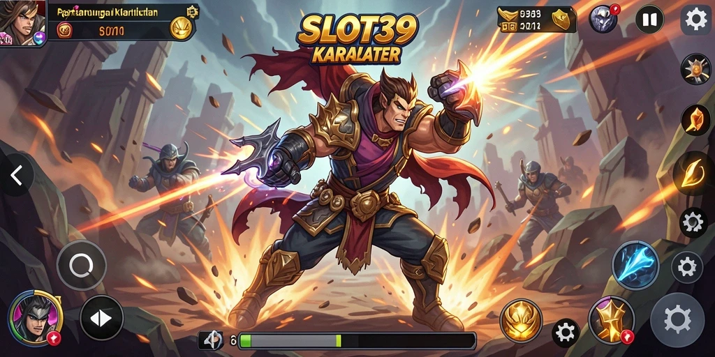 Tampilan gameplay SLOT39 yang intens dan mendebarkan.